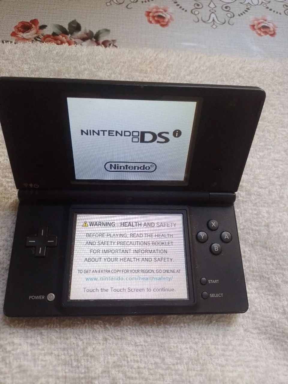 Nintendo DS lite preto 