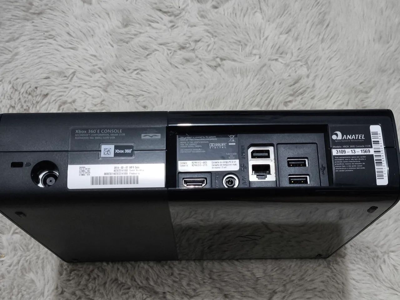 Console Xbox 360 E (Super Slim), sensor Kinect e fonte de alimentação original. - Foto 5