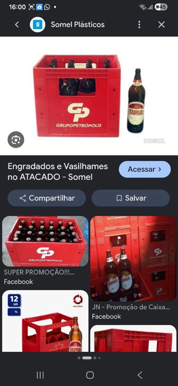 Vendo vasilhame de cerveja e coca cola - Foto 3