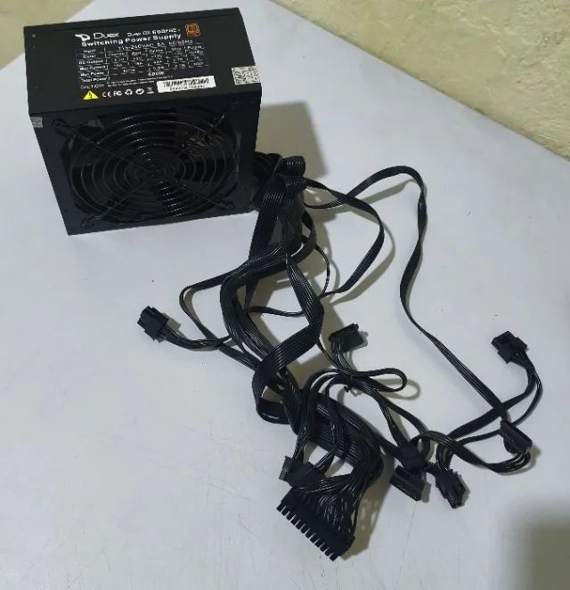 Fonte 80 Plus Duex DX600FSE+ 600W - Foto 2