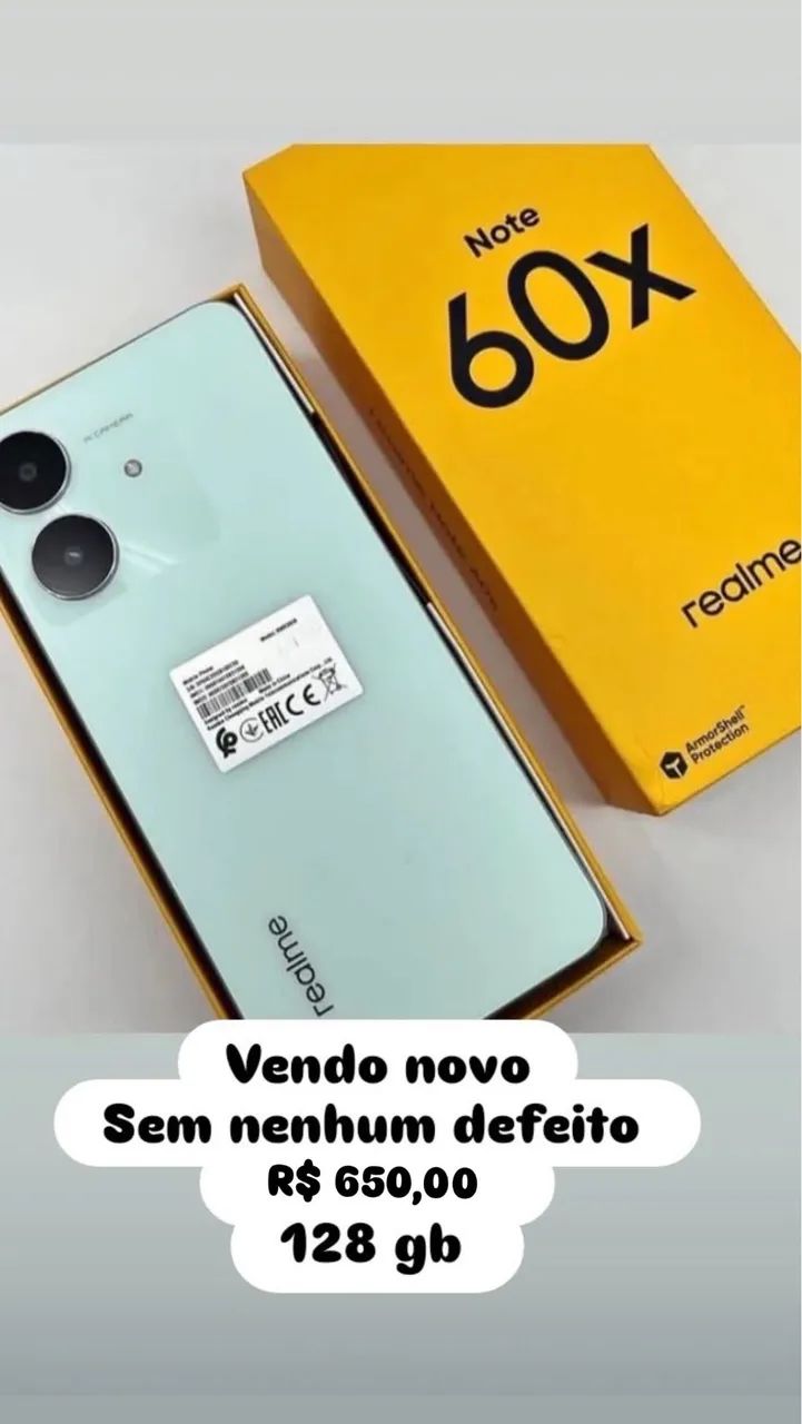 Celular Note 60 novinho sem nenhum defeito R$650