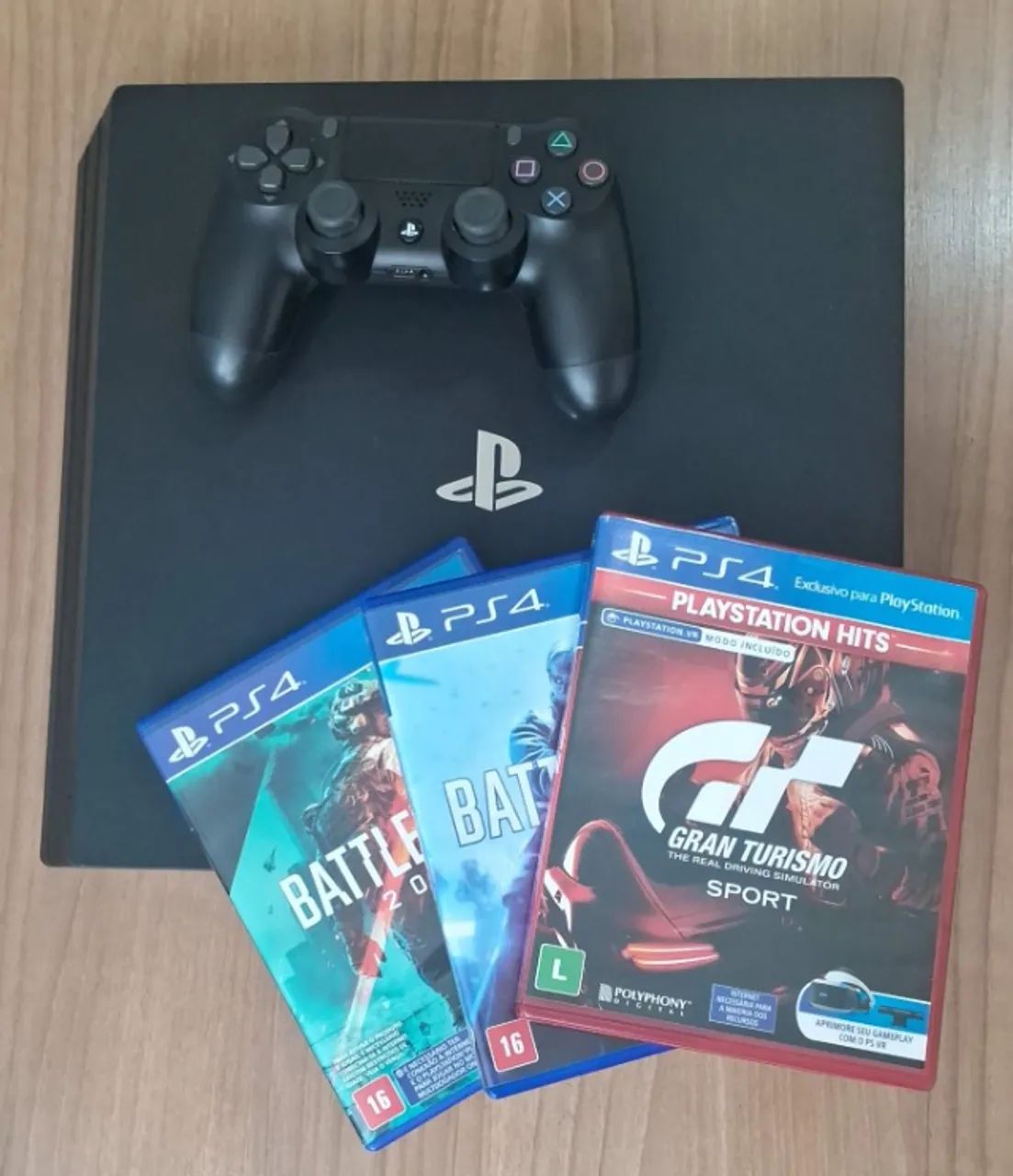 Playstation 4 PRO com SSD + Jogos - Foto 4