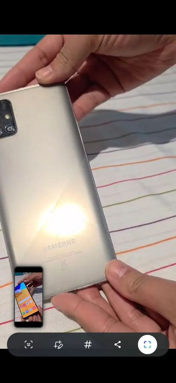 Smartphone Samsung A71 128GB Usado - Foto 3