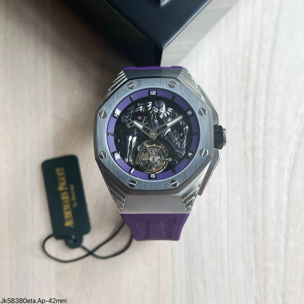 Relógio Audemar piquet black phanter 