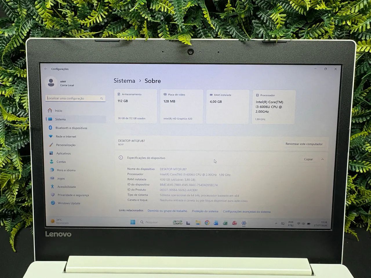 Notebook Lenovo - Foto 4