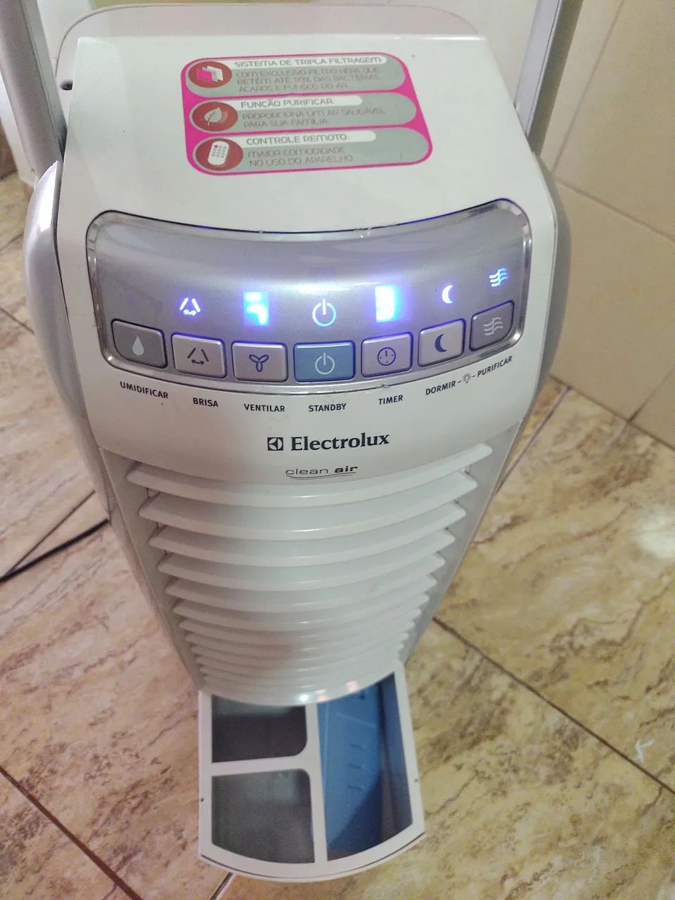 Climatizador Umidificador Electrolux Funcionando Perfeitamente!