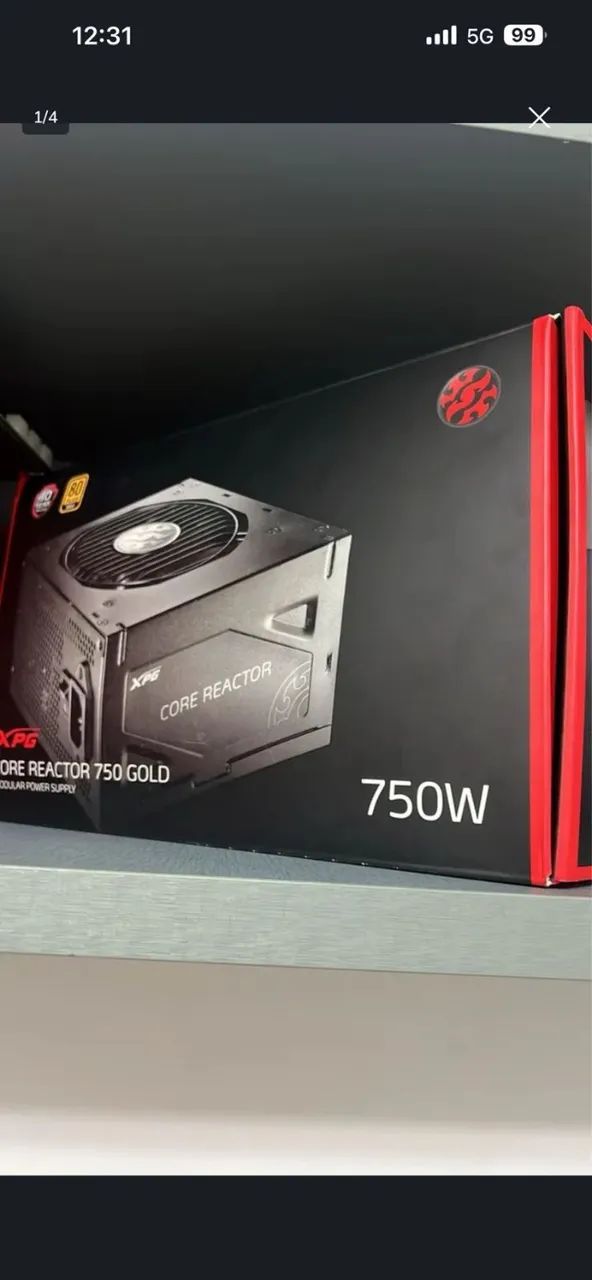 Fonte XPG 750W Full modular
