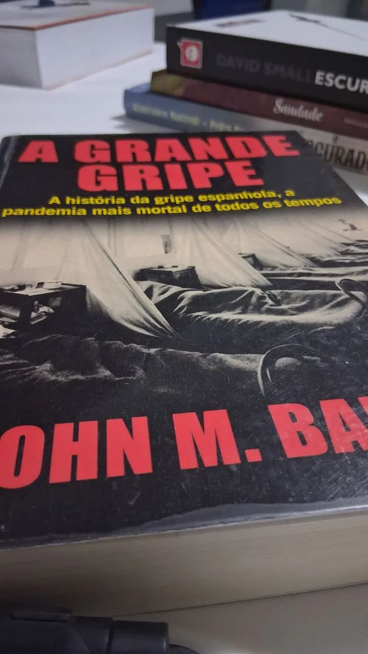 Livro A Grande Gripe _ A história da gripe espanhola - Foto 3