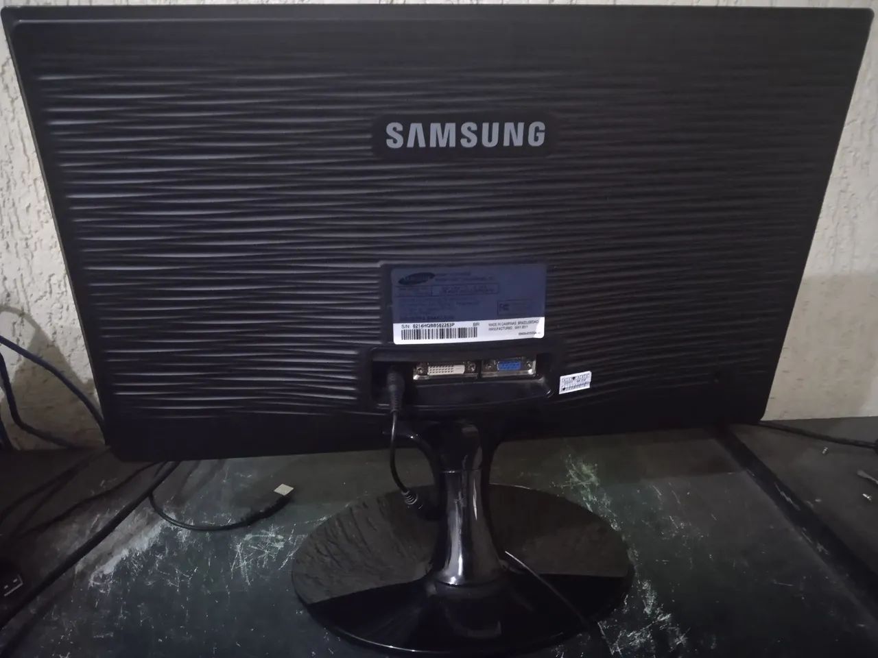 Monitor Samsung led 20 polegadas completo  - Foto 4