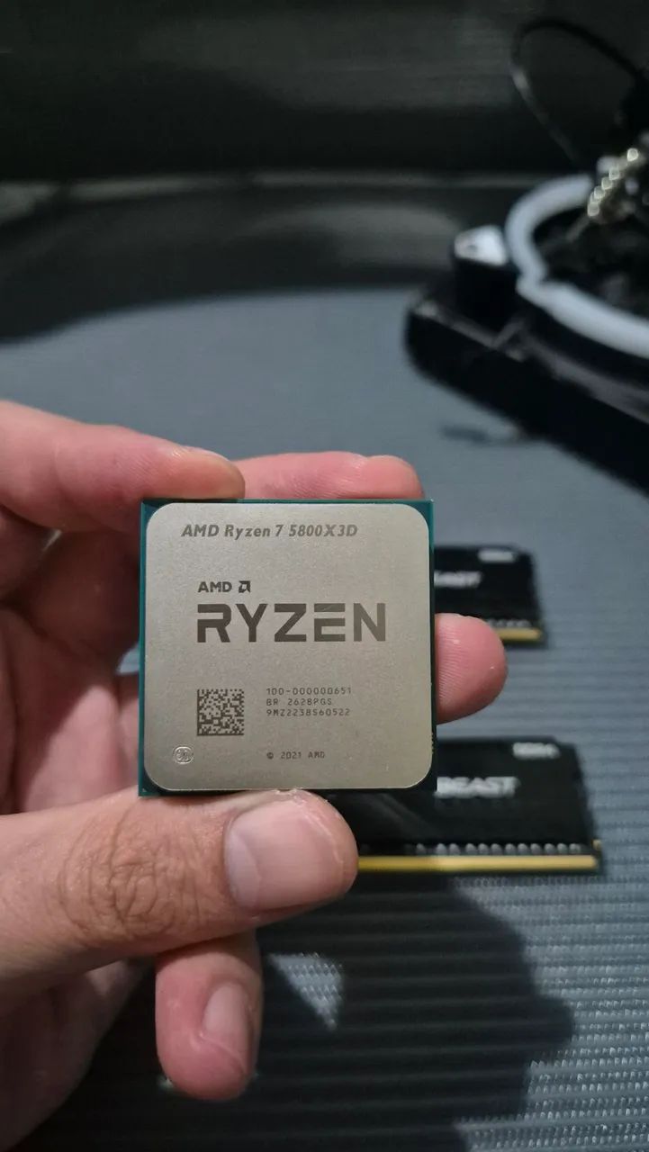Processador Ryzen 7 5800x3d NOVO