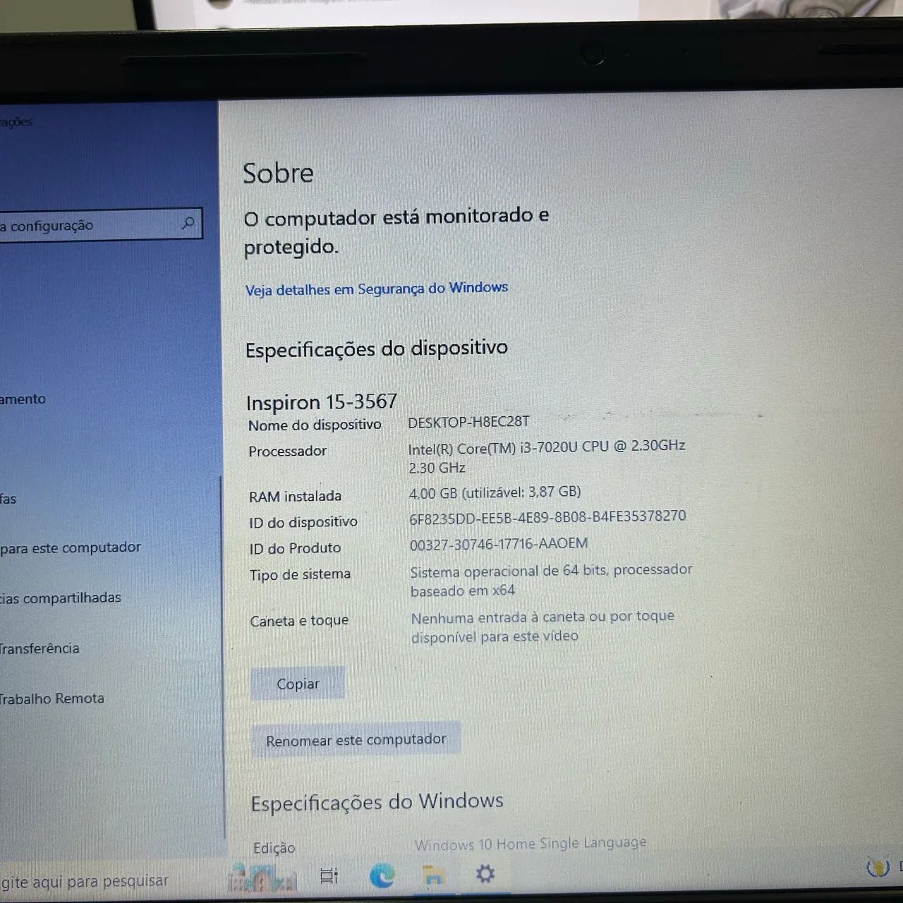 Notebook Dell Inspiron 15-3567 - Foto 2
