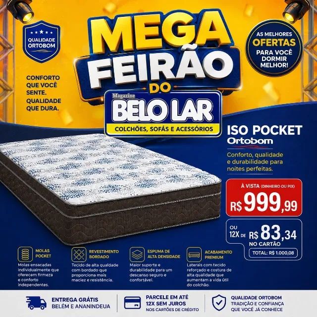 Mega Feirão Iso Pocket