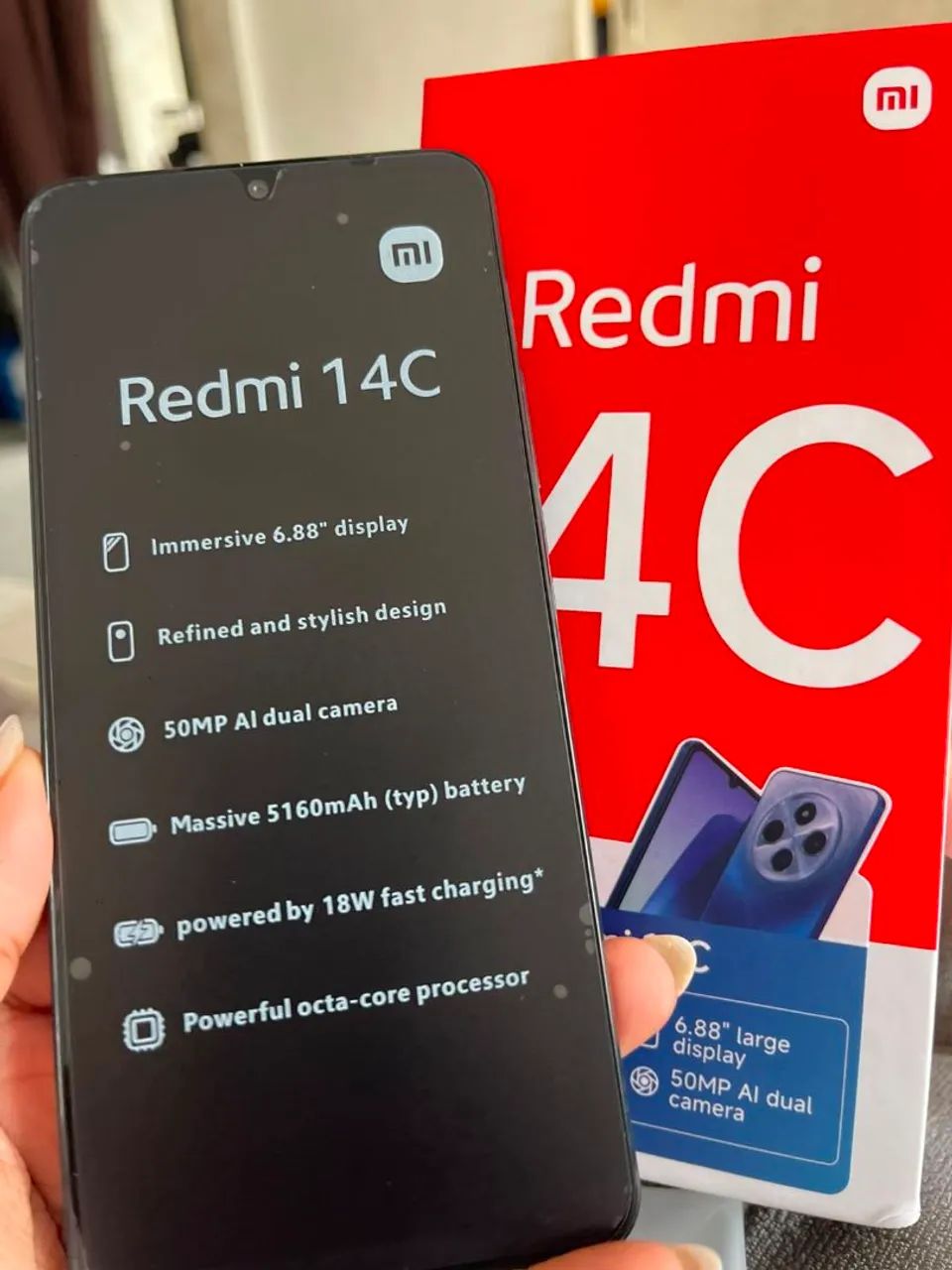 Xaiome redmi 14c 16de RAM 256gb - Foto 2