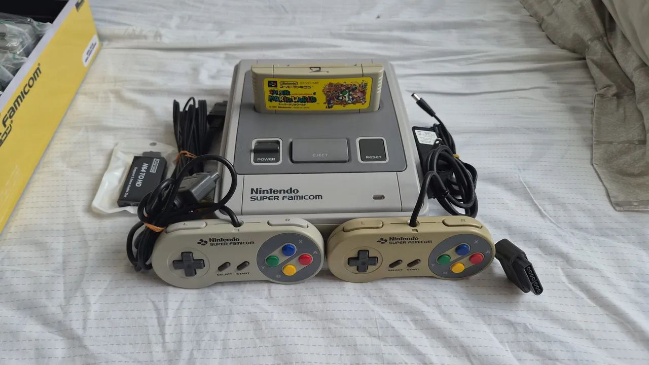 Super famicom original em ótimo estado - Foto 5
