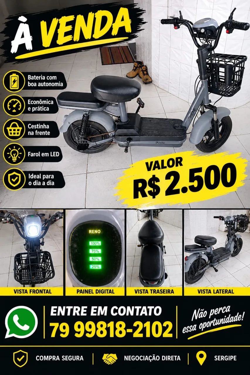 Bicicleta elétrica 
