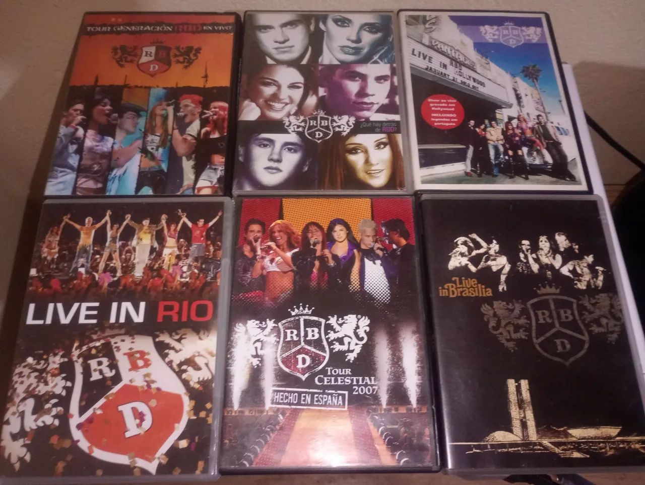 RBD DVD Coletânea original da Época 