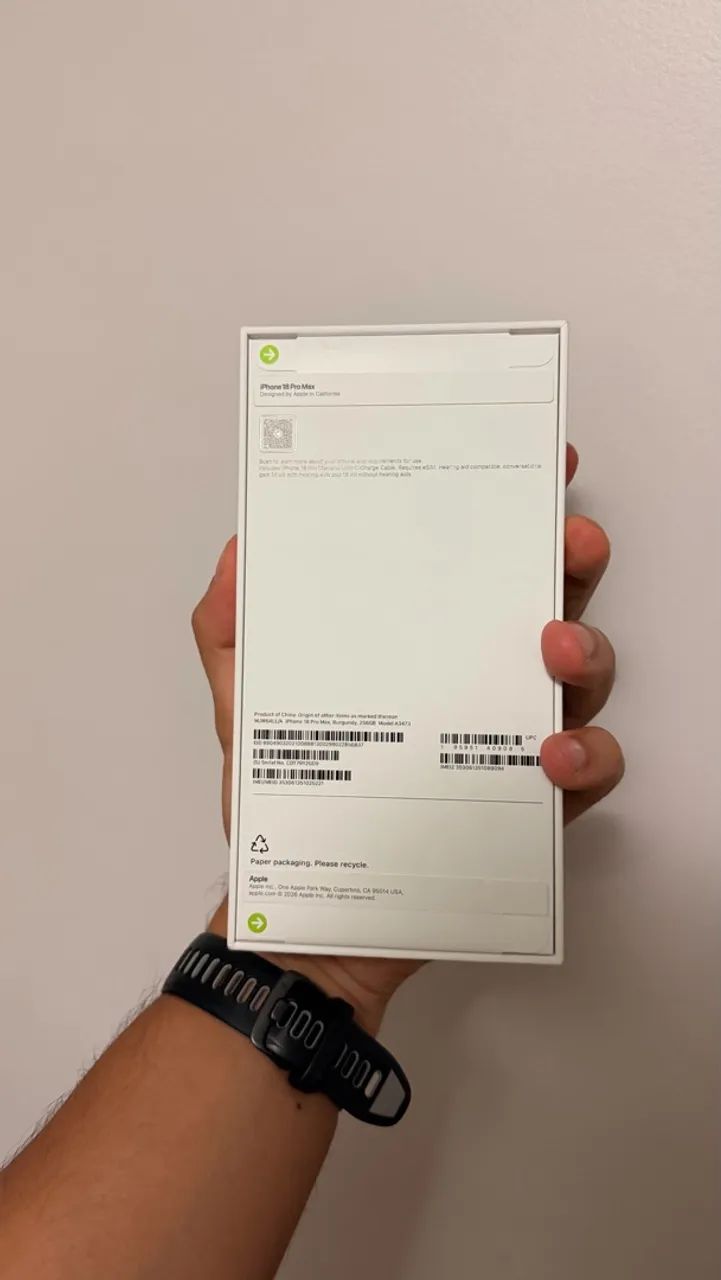 iPhone 18 pro max 256gb bordo  - Foto 2
