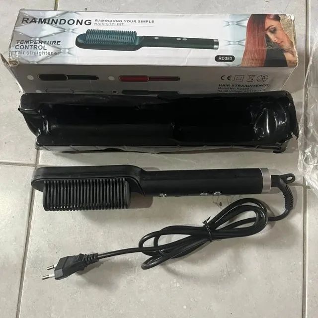 Escova Alisadora 3 em 1- Nova- PAGUE SO NA ENTREGA  - Foto 3