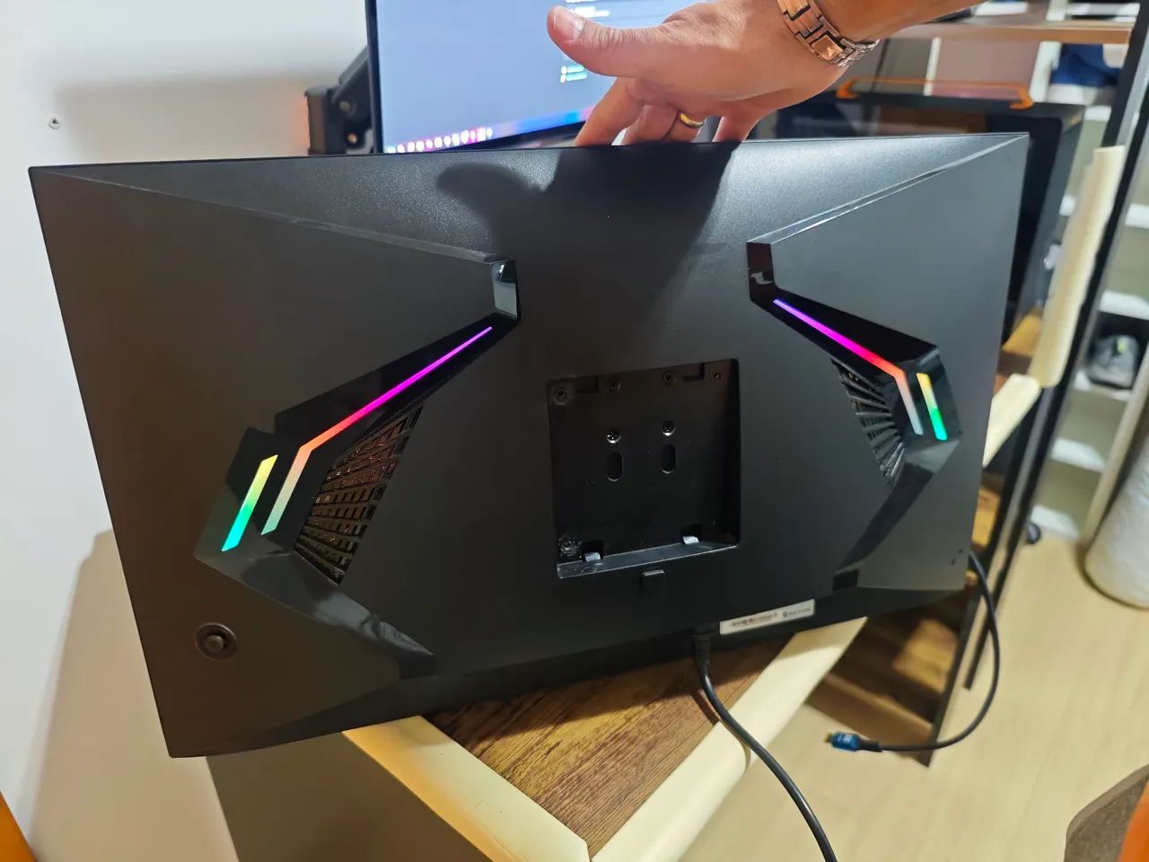 Monitor Gamer IPS Superframe Prisma V3 QuadHD, 1440p, 1ms, 27 polegadas - Foto 2