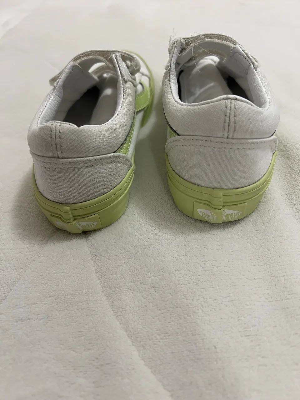 VANS Old Skool Infantil TAM 28 Branco - Foto 4