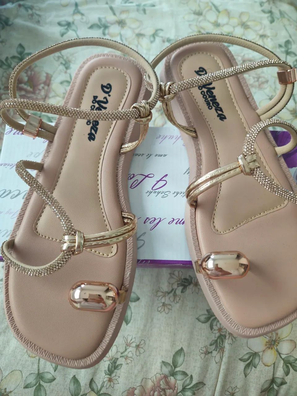 Papete Rosé Brilhosa 36 - Foto 2