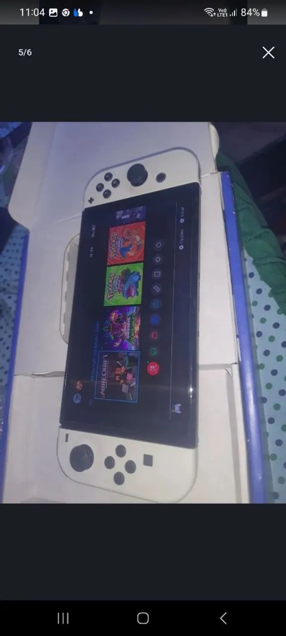 Nintendo switch oled d.e.s.b.l.o.q.u.e.a.d.o - Foto 4