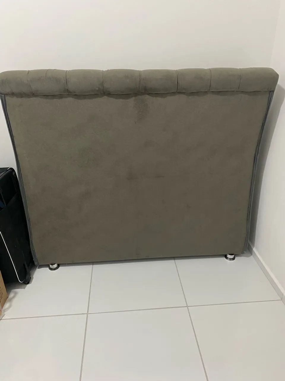Vendo cabeceira de casal seminova  - Foto 2