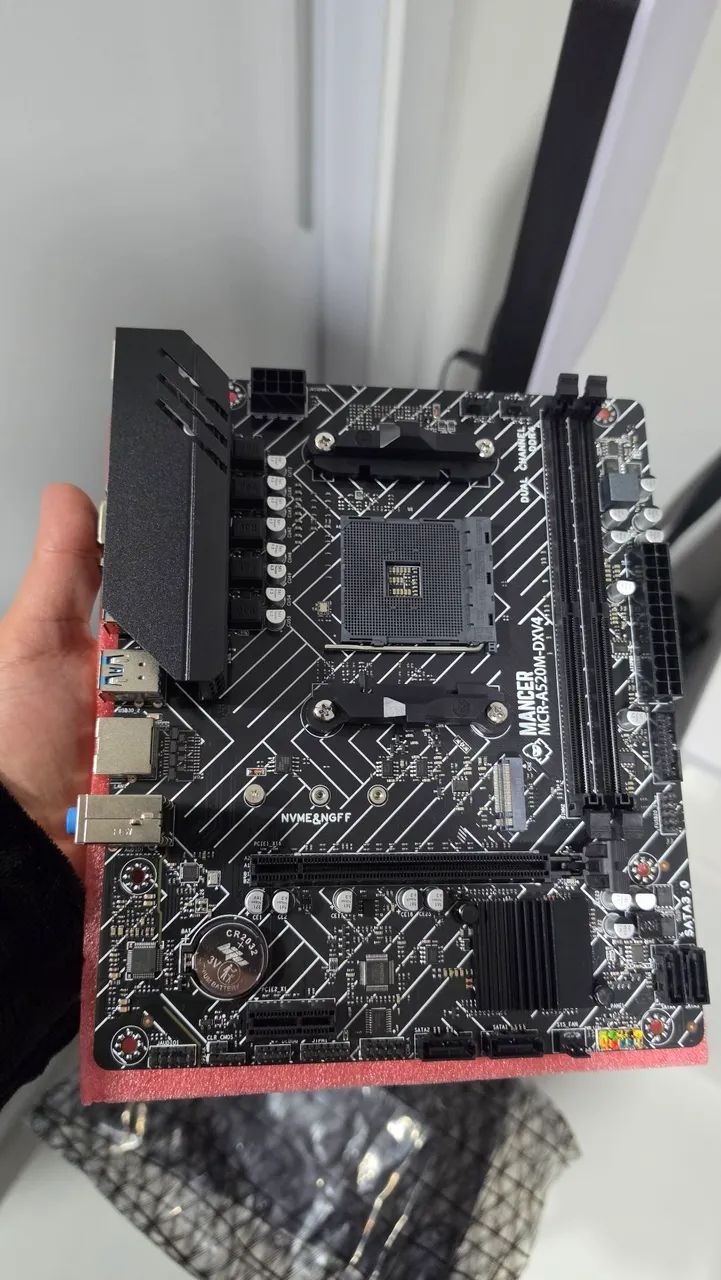 Placa Mãe A520M-DX Mancer AM4 (Nova)