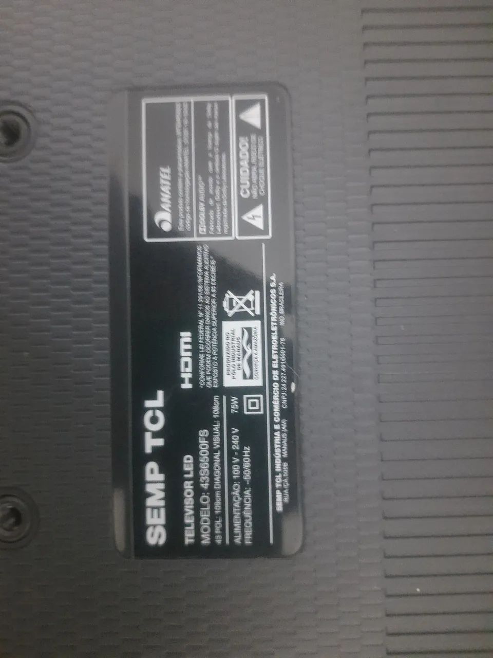 Tv Smart, Android, Display quebrado  - Foto 4