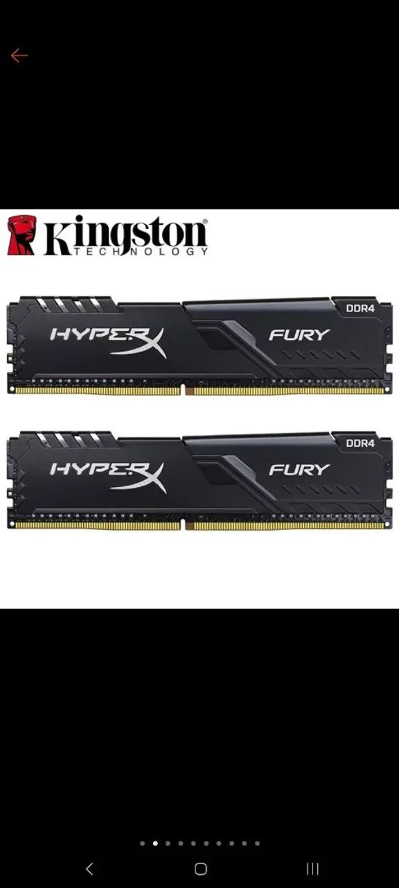 Kingston HyperX FURY DDR4-3200Mhz " 8GB original 