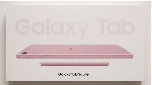 Tablet Samsung S6 lite Rosa 64gb Perfeito