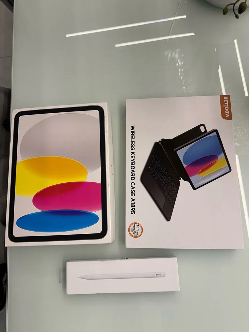 iPad 11 a16 + Apple Pencil + Case teclado 