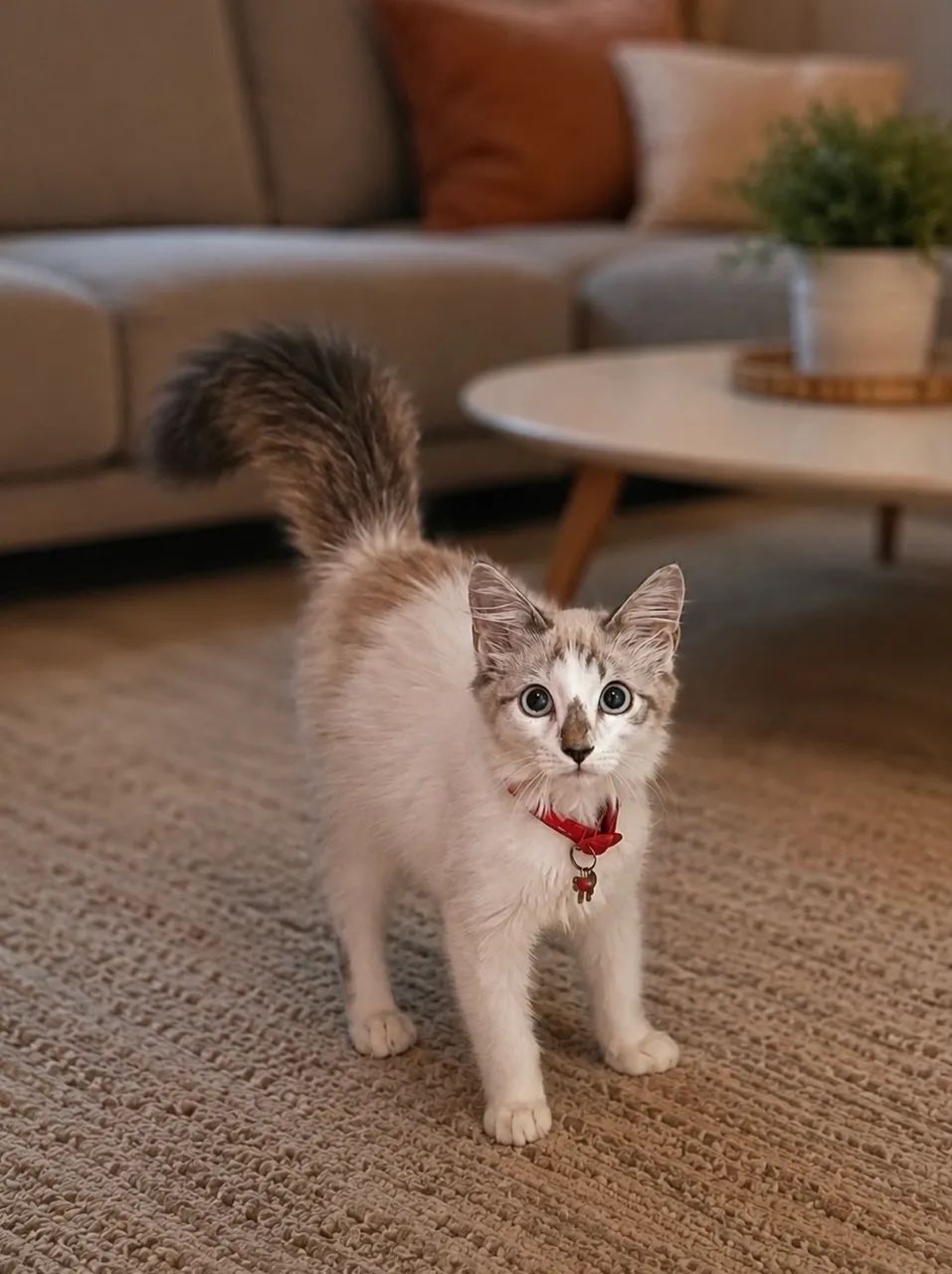 gato macho angorá