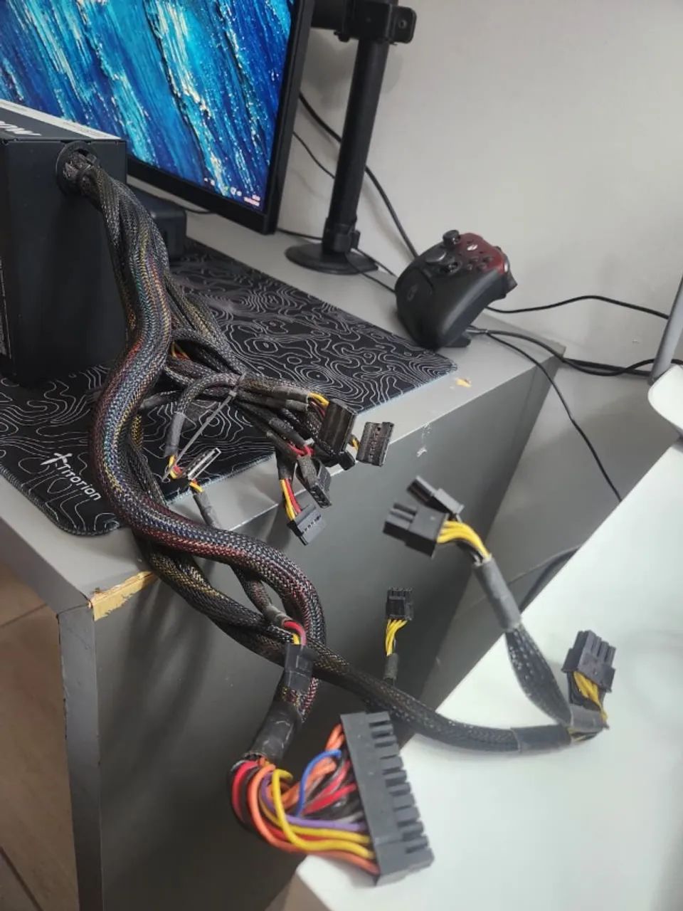 Fonte ThermalTake 600w 80plus - Foto 2