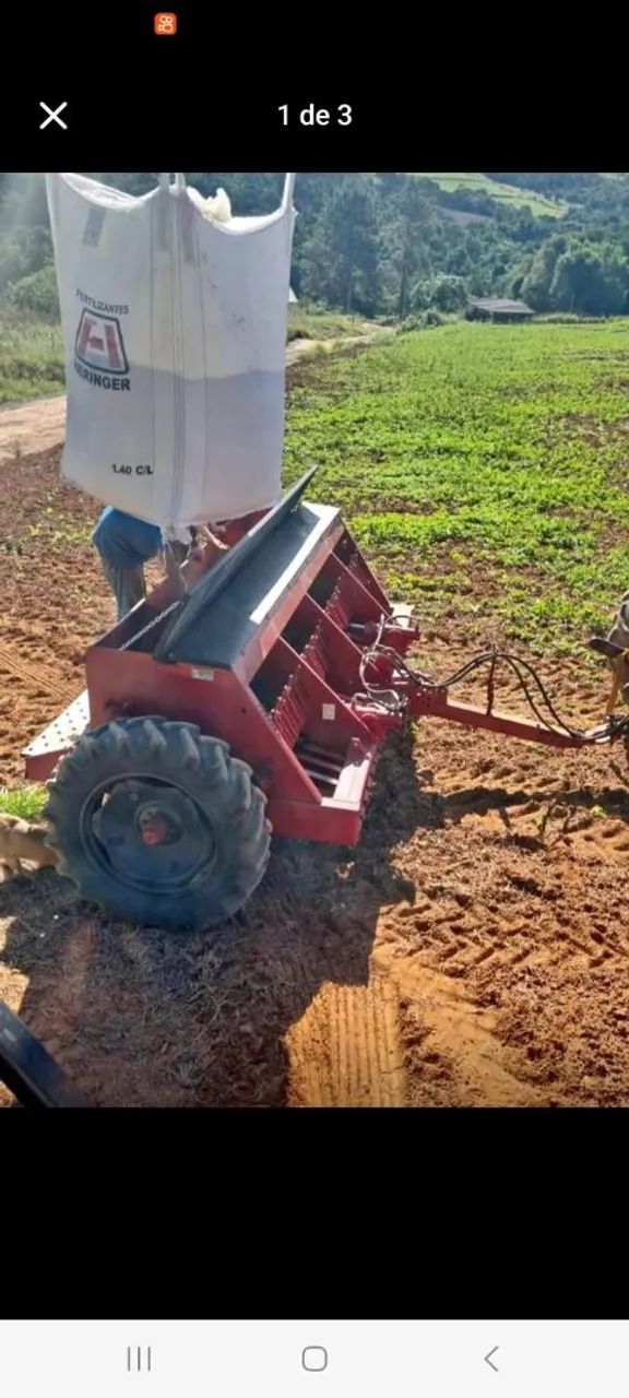 Vendo semeadura de trigo em bom funcionamento