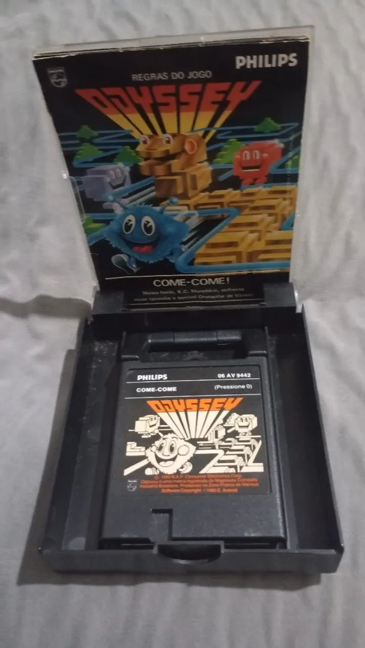 Jogo odyssey Philips come-come com encarte e estojo  - Foto 2