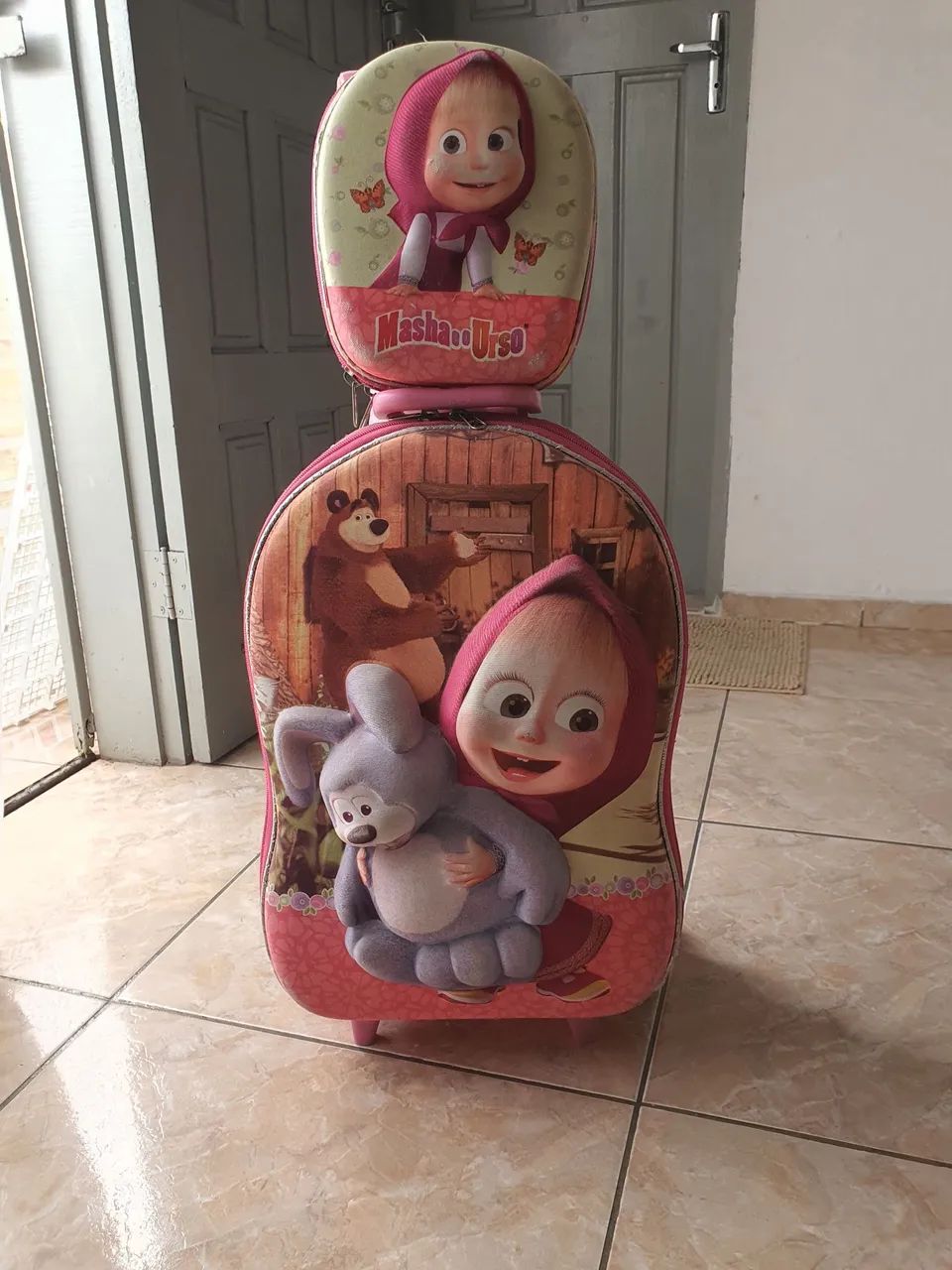 Mochila infantil Masha e o Urso - Foto 2