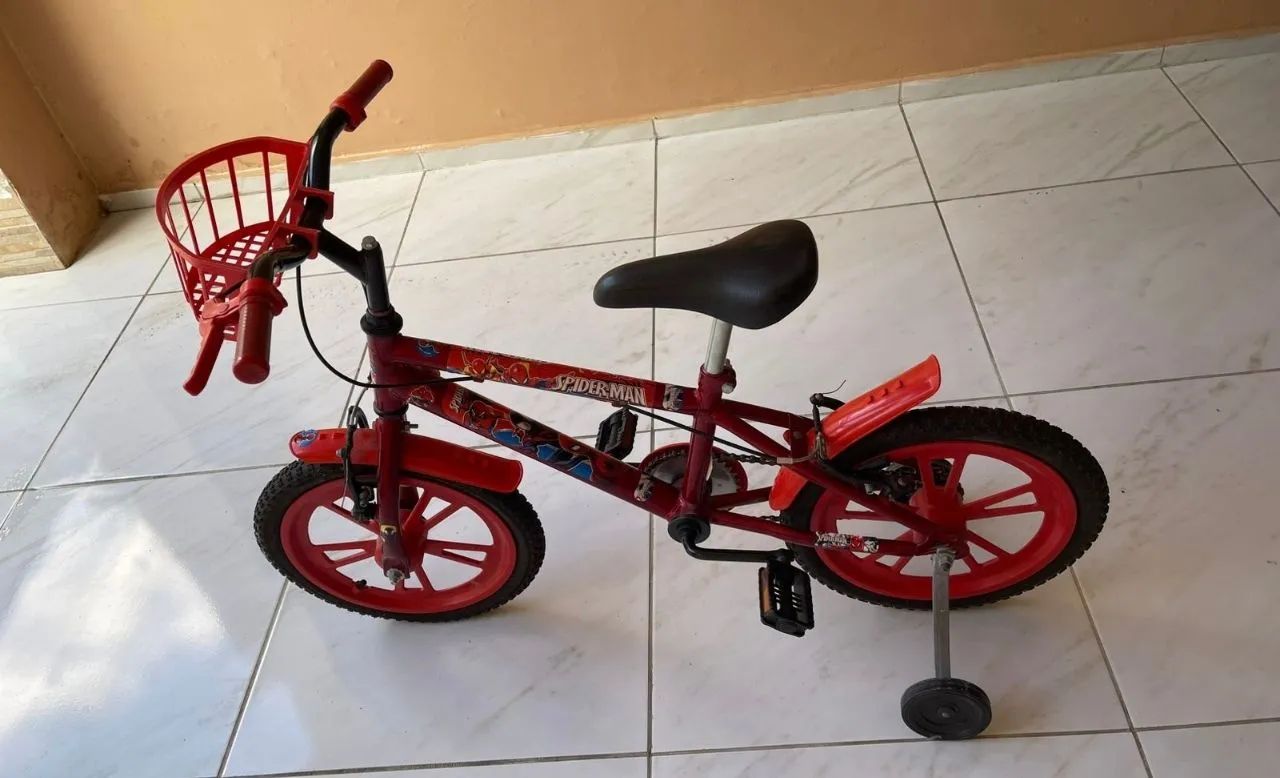 Bicicleta Spider-Man, Aro 16, infantil - Foto 3