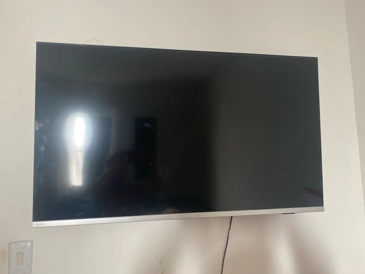 Tv Philips 50 polegadas só com áudio 