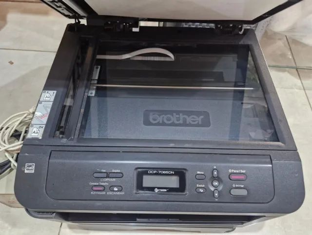 Impressora Multifuncional Monocromática Brother DCP 7dn (Usada) - Foto 5