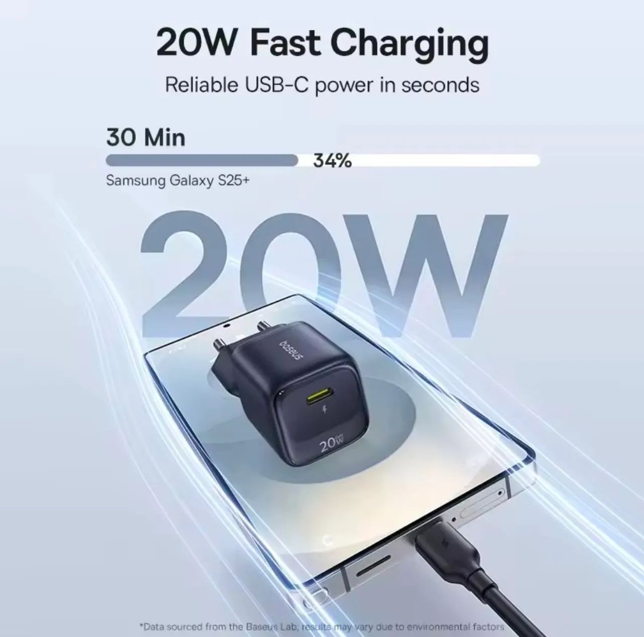 Fonte 20w Baseus - Foto 2