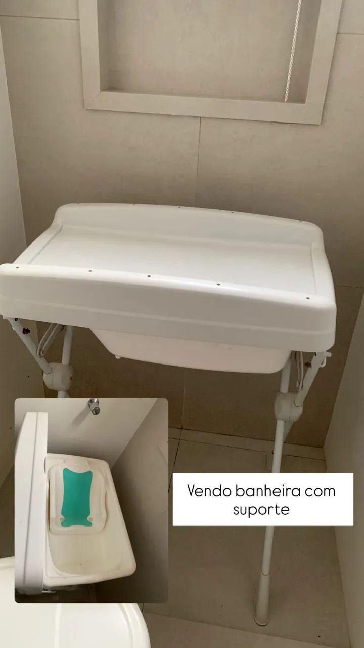 Banheira com suporte 