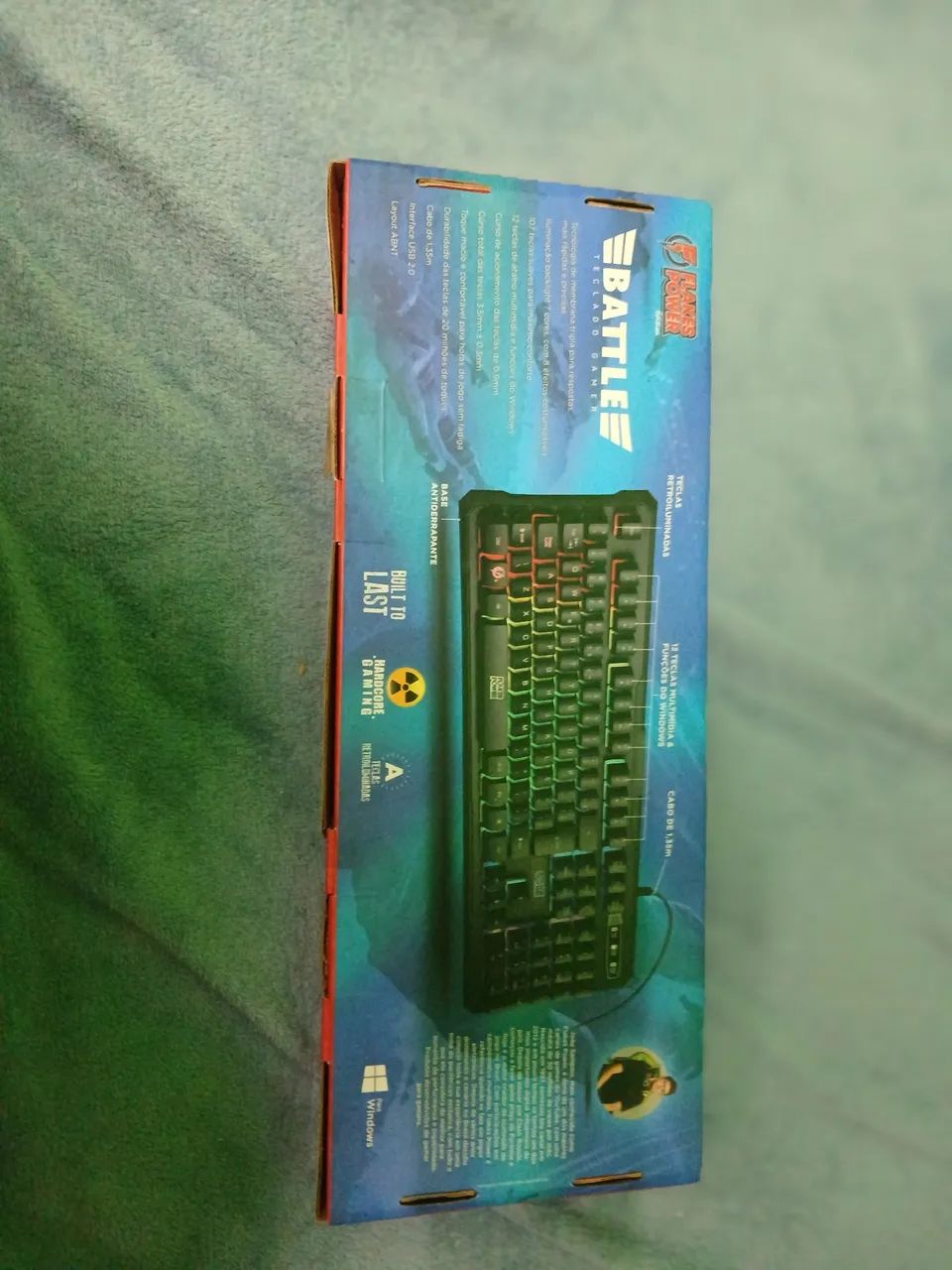 Kit, teclado, mouse e mouseped gamer - Foto 2
