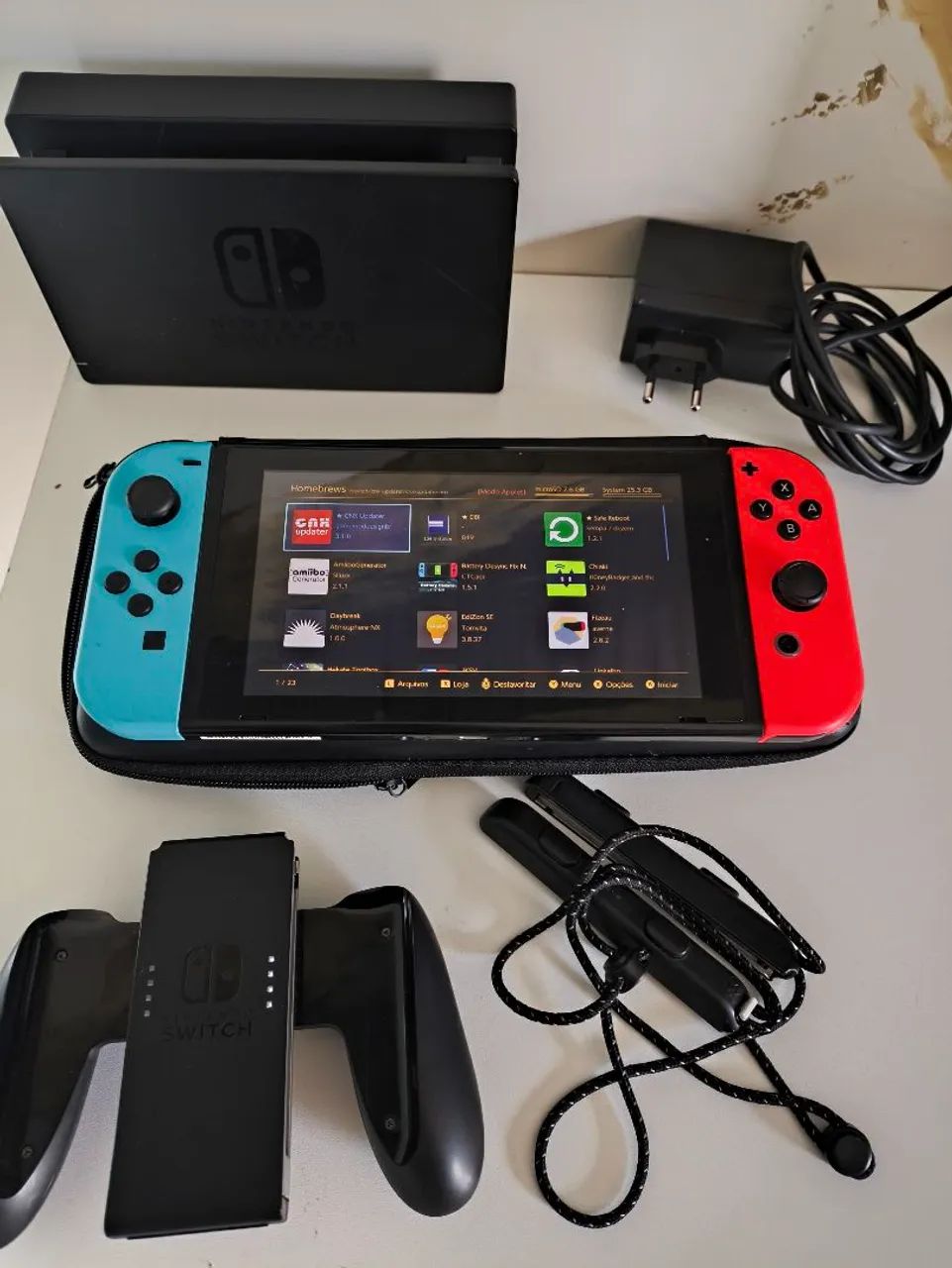 Nintendo Switch V2 Desb. + 128GB [SPARTA GAMES]