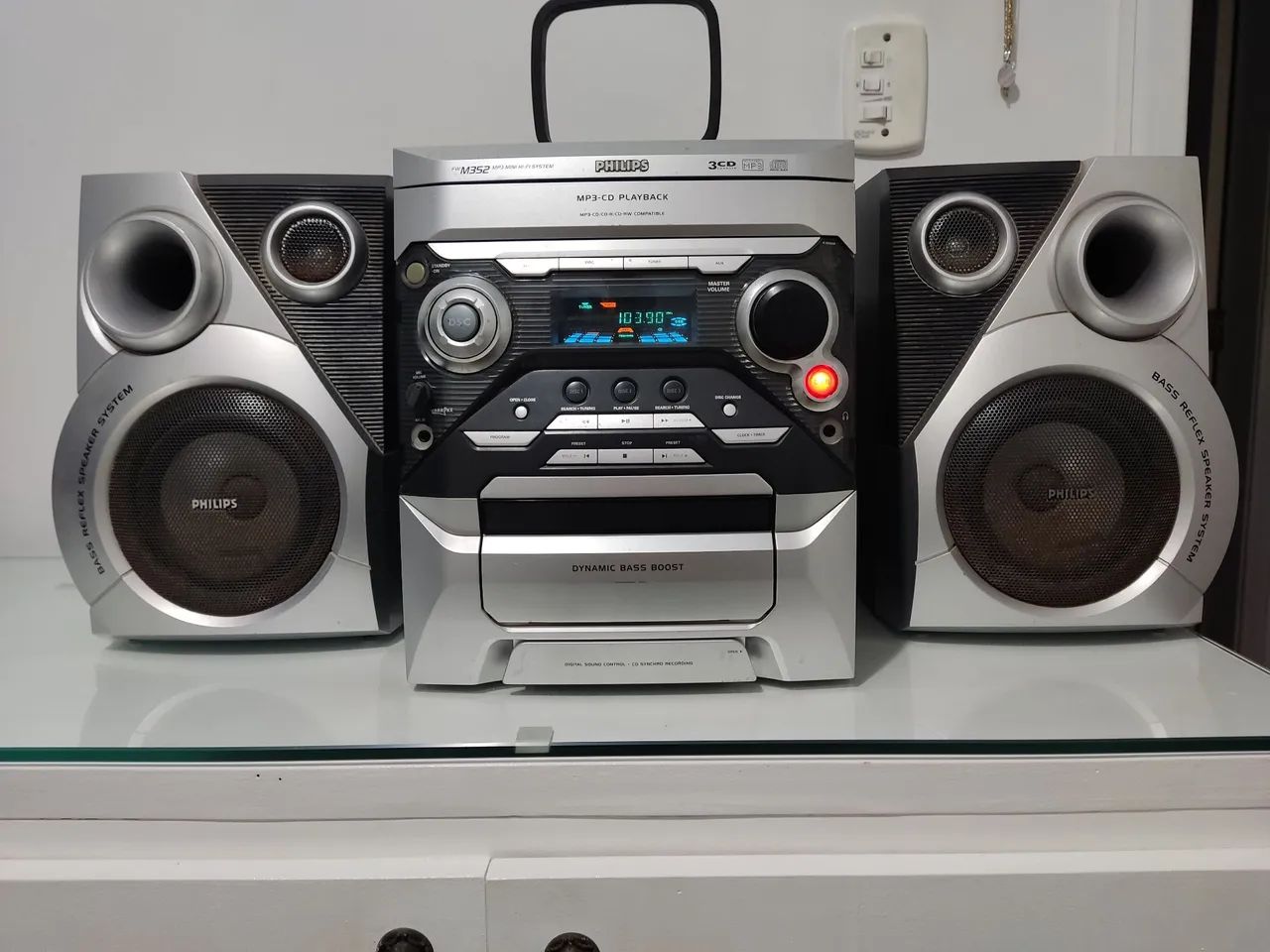 Som 3 cds Philips 