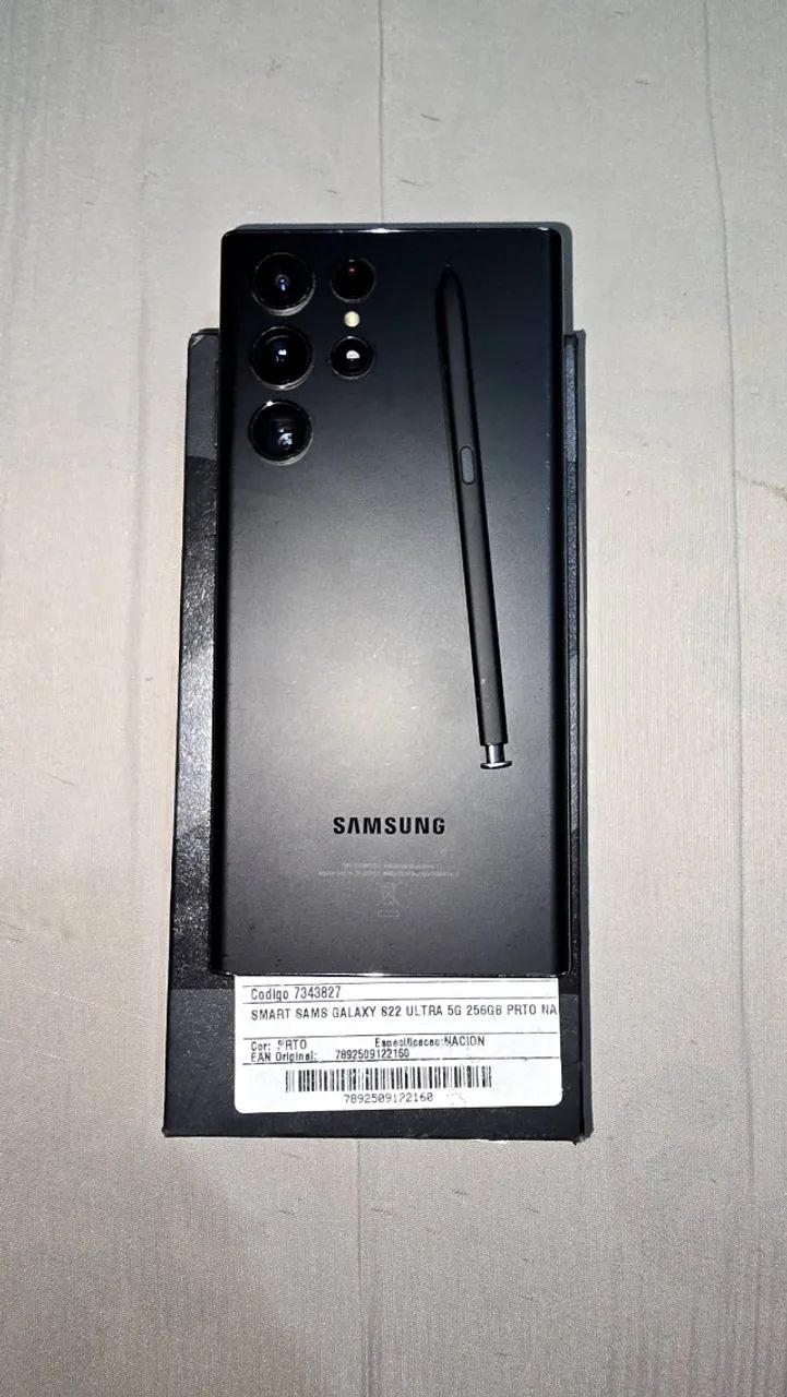 Samsung  S22 Ultra 256gb Preto - Foto 2