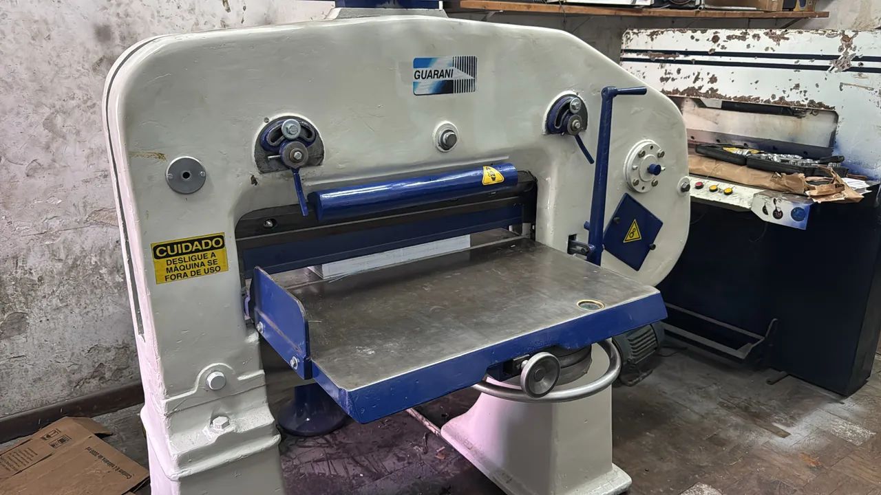 Guilhotina Guarani 80 semi automática  - Foto 4