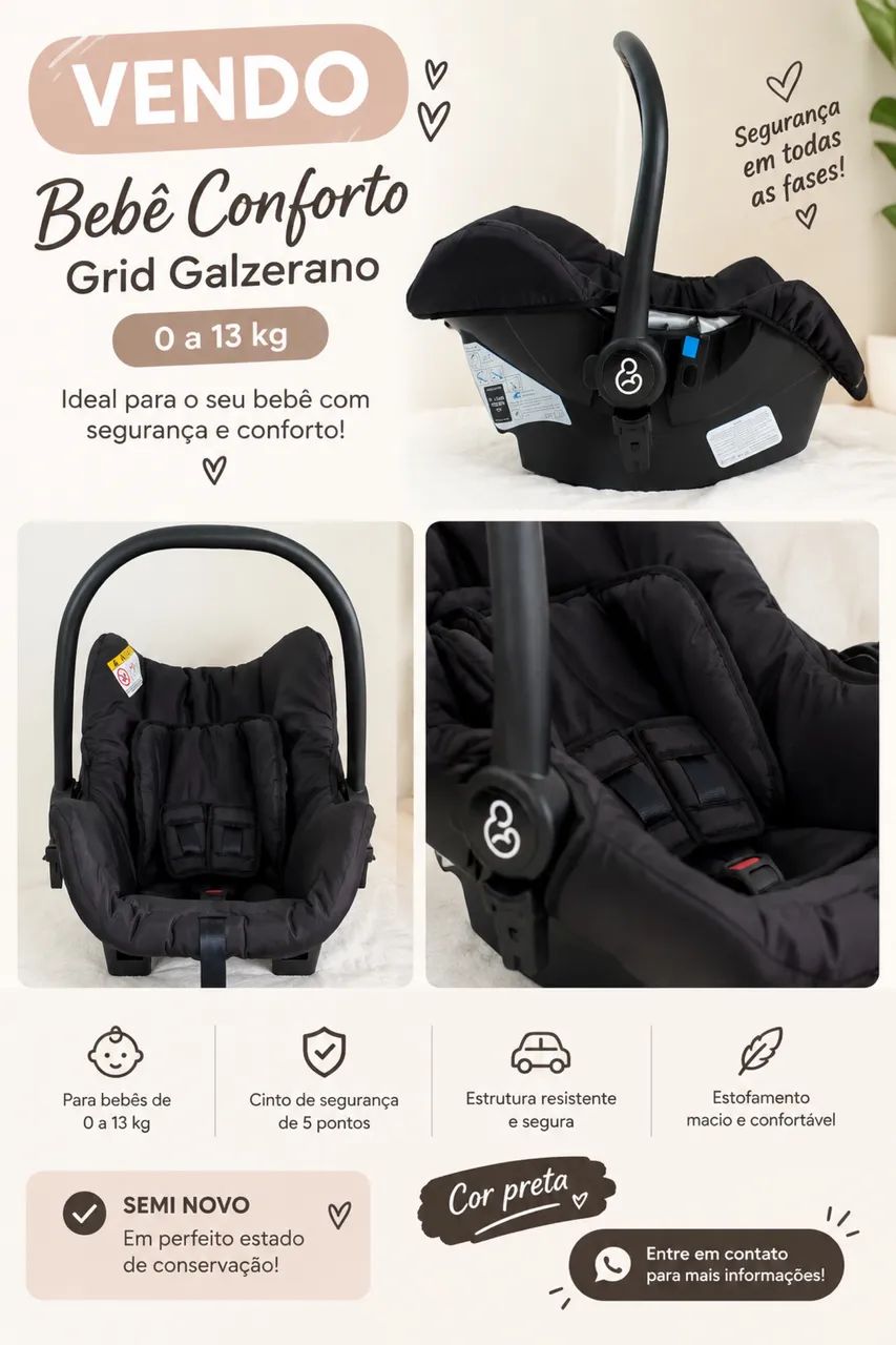 Bebê Conforto Grid Galzerano