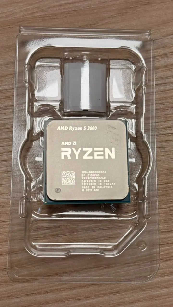 Processador AMD Ryzen 5 3600 ? 6 Núcleos / 12 Threads ? Excelente Estado