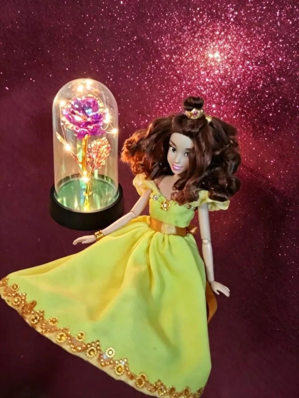 Boneca Bela, da Bela e a Fera  - Foto 2